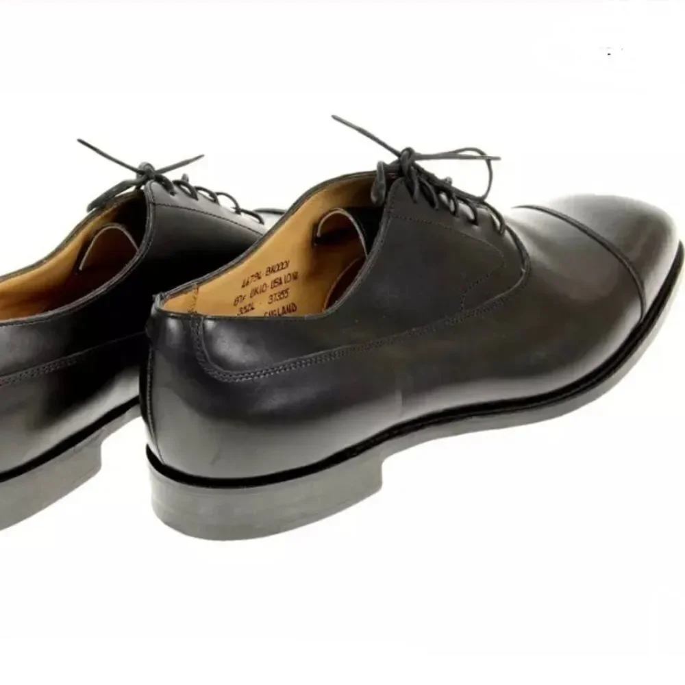 Alfred Sargent Cap Toe Balmoral Oxfords NEW